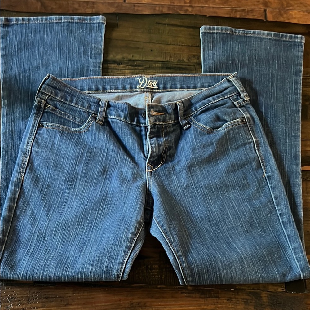 Diva Blue Straight Leg Jeans Timeless Appeal